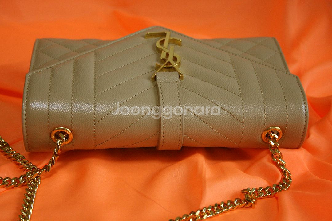 YSL(생로랑) 믹스 마틀라세 스몰 크로스백(정품)--9