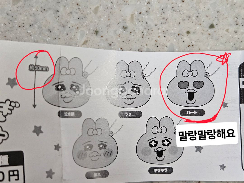 (미개봉)일본가챠 빤쮸토끼,미니언즈--1