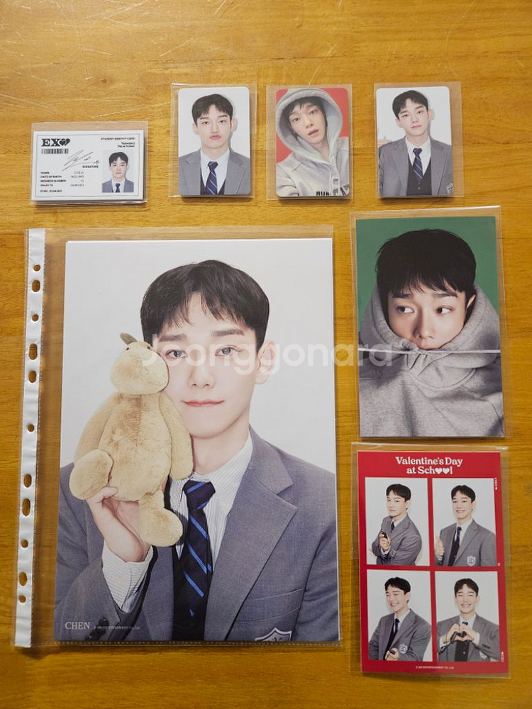 <엑소>2024 시즌 그리팅 /찬열, 세훈, 시우민,첸--6