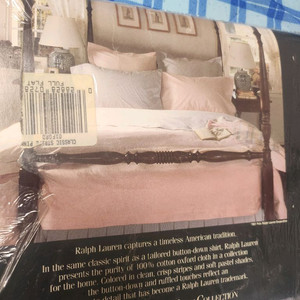 랄프로렌 USA 이불 (풀 플랫 핑크)