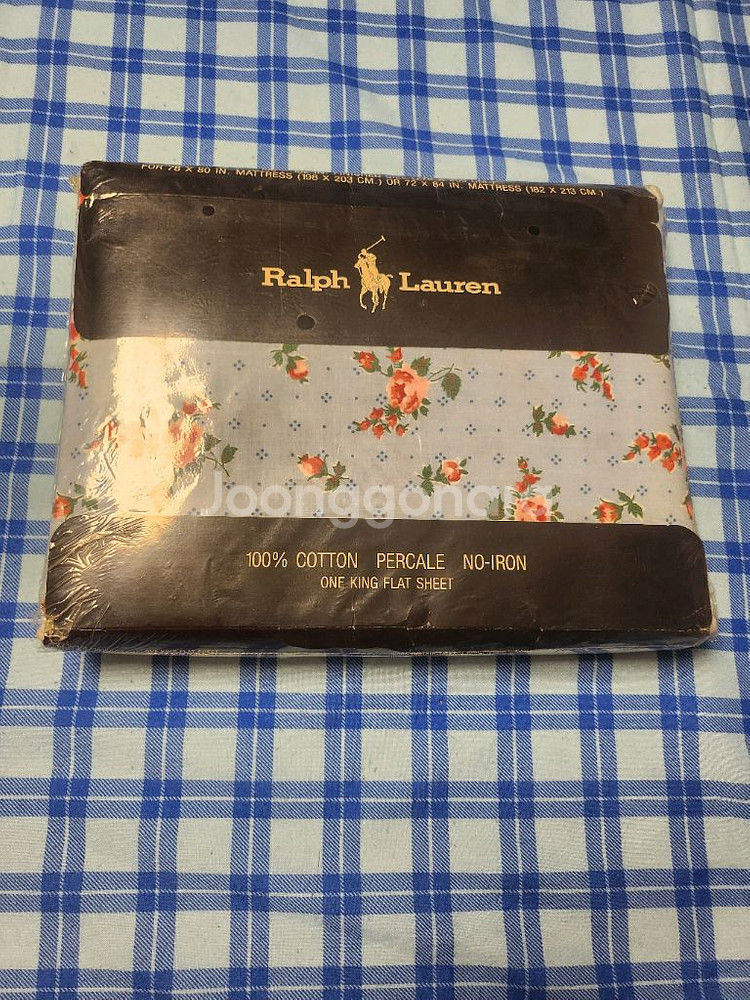 랄프로렌 USA 이불 (킹 플랫)--0