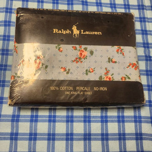 랄프로렌 USA 이불 (킹 플랫)