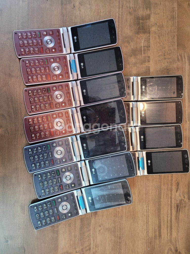 f610 와인스마트재즈.젠틀 AA급 스마트폴더폰--2