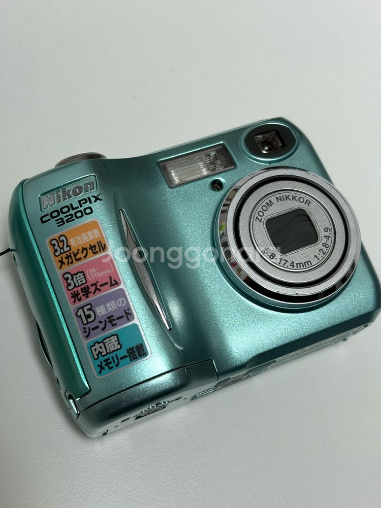 빈티지 디카 니콘 NIKON 쿨픽스3200--0