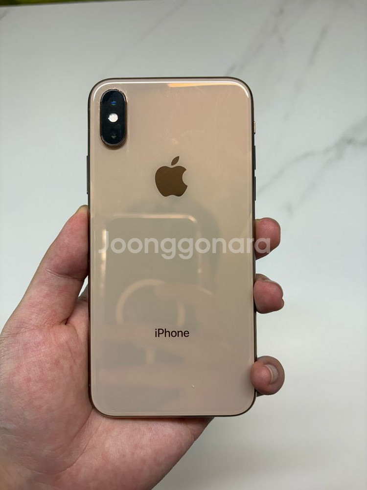 아이폰xs 골드 64gb--0