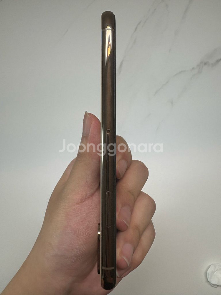 아이폰xs 골드 64gb--4
