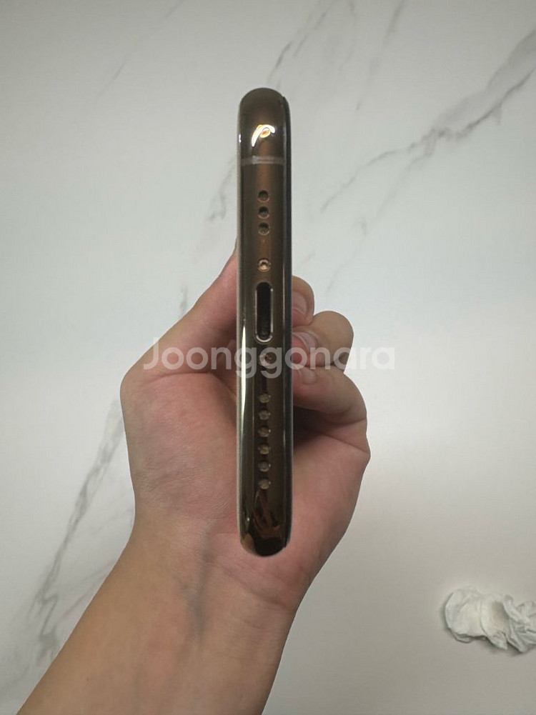 아이폰xs 골드 64gb--5