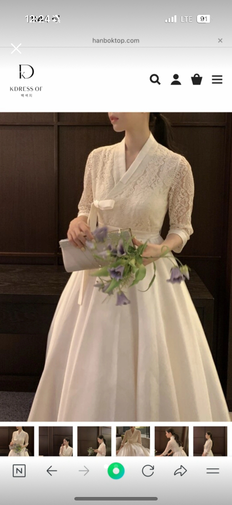 백색지 케이드레스 한복드레스 대너리스2--0