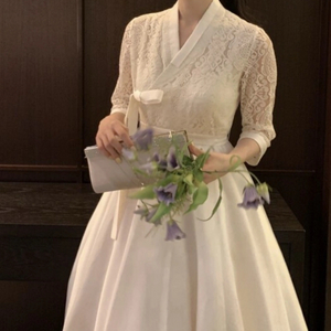 백색지 케이드레스 한복드레스 대너리스2