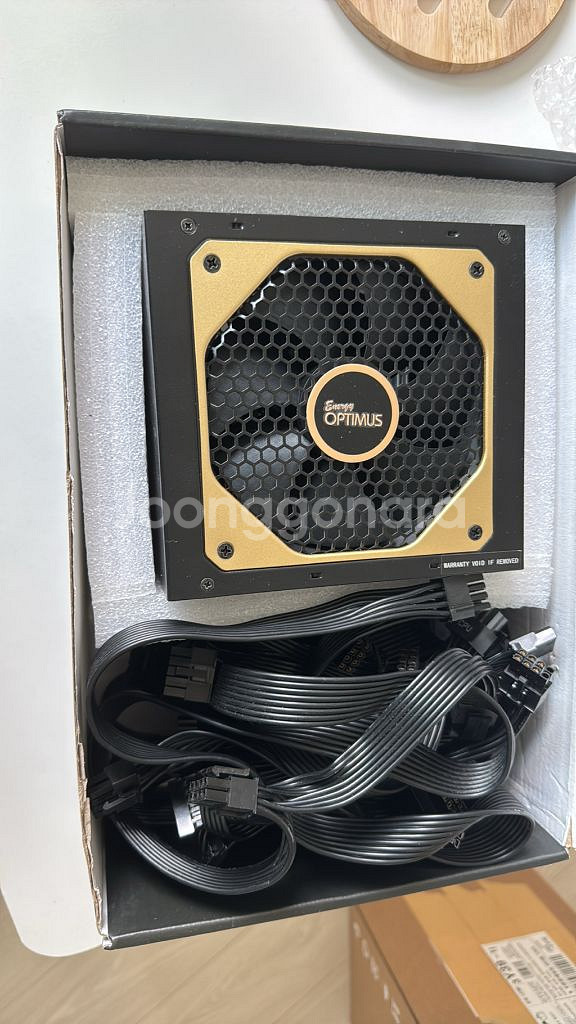 엑셀 포커스 1000w 골드등급 모듈러 파워 국내정품--1