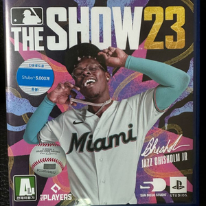 ps4 the show23 cd팝니다.