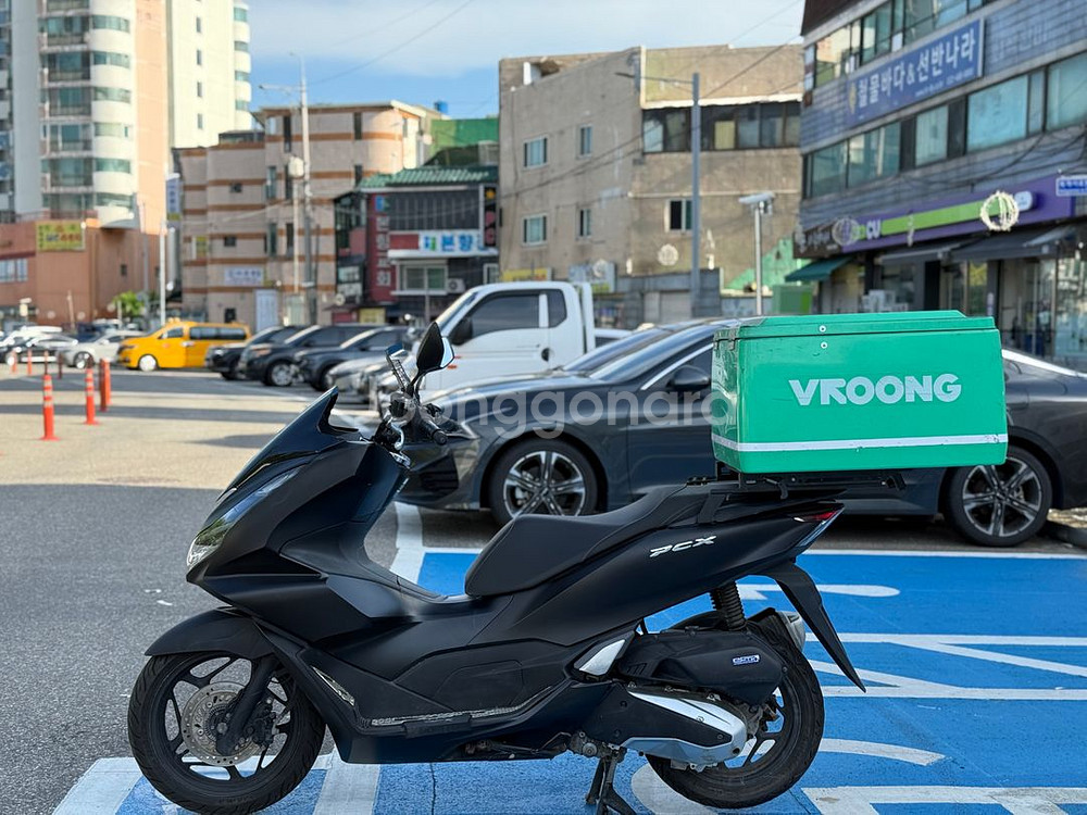 21년식 pcx125 5.3만km 배달셋팅 판매합니다--4