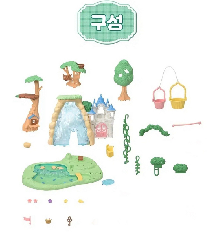 실바니안 비밀 숲속의 폭포 탐험--9