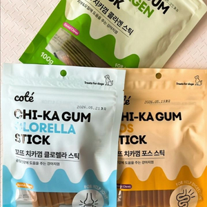 꼬뜨 치카껌 새제품