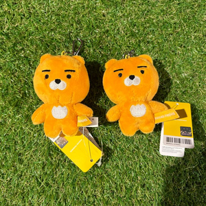 카카오 라인언 키링인형2개