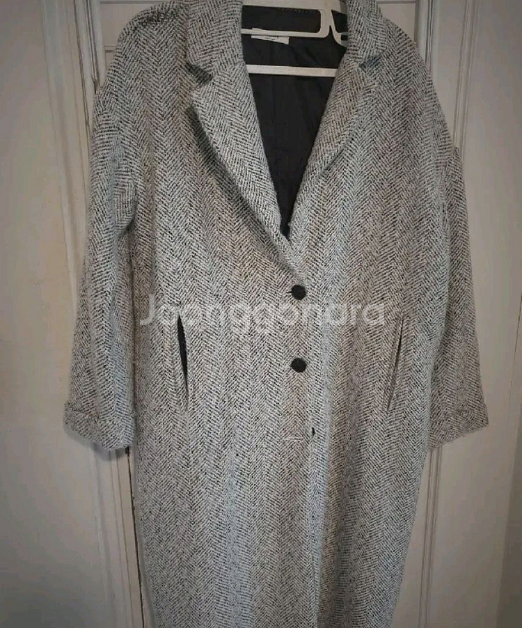 여성 코트 회색 코트 프리사이즈 55~66--0