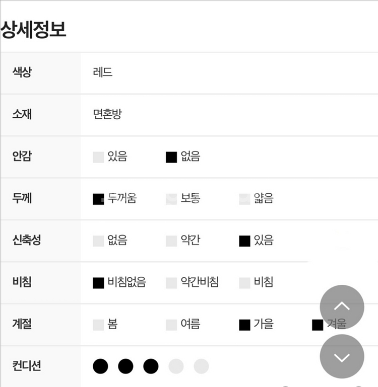 빈티지 레드 니트 스웨터--2