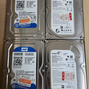 WD 시게이트 500GB(기가) 하드