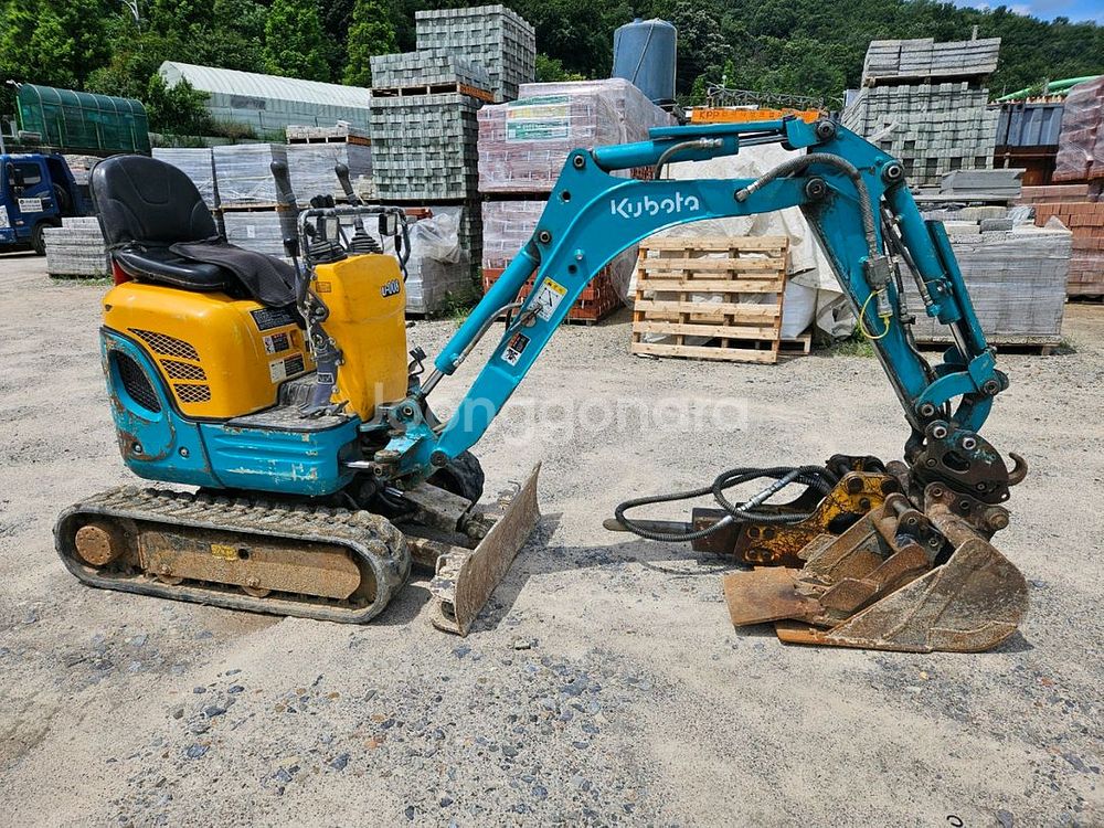 구보다 U-008(21)중고 미니굴삭기판매^^--3