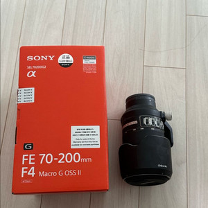 Sony F4 70-200mm Macro G2 OSS