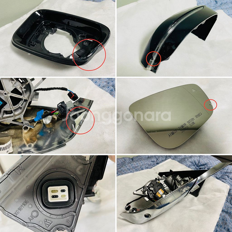 BMW G12 사이드미러 G30 520d 740d--4