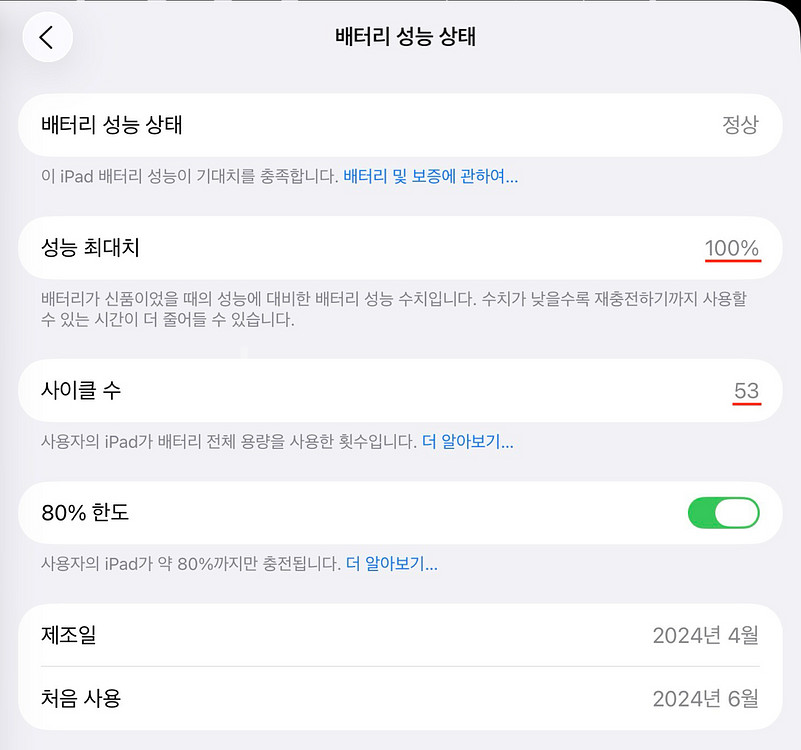 아이패드 프로13 M4 1TB 블랙wifi미국판(무음)--3