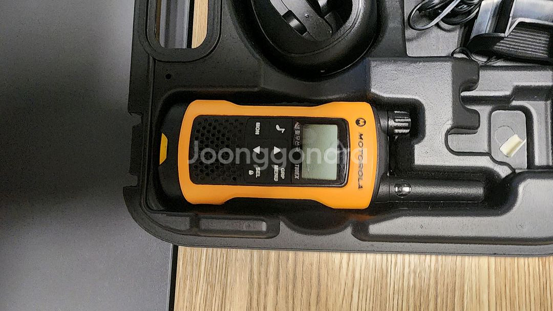 모토로라 T80EX 생활 무전기 세트--3