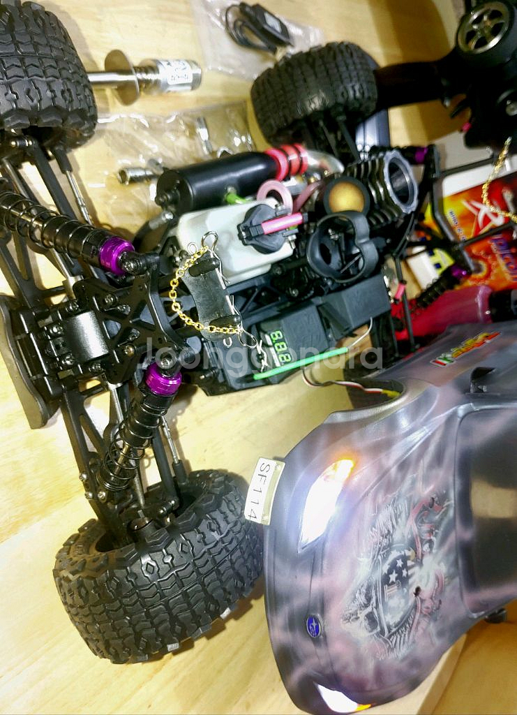각종교신O니트로엔진RC카1:10RT-4GP알씨카4WD셋--8