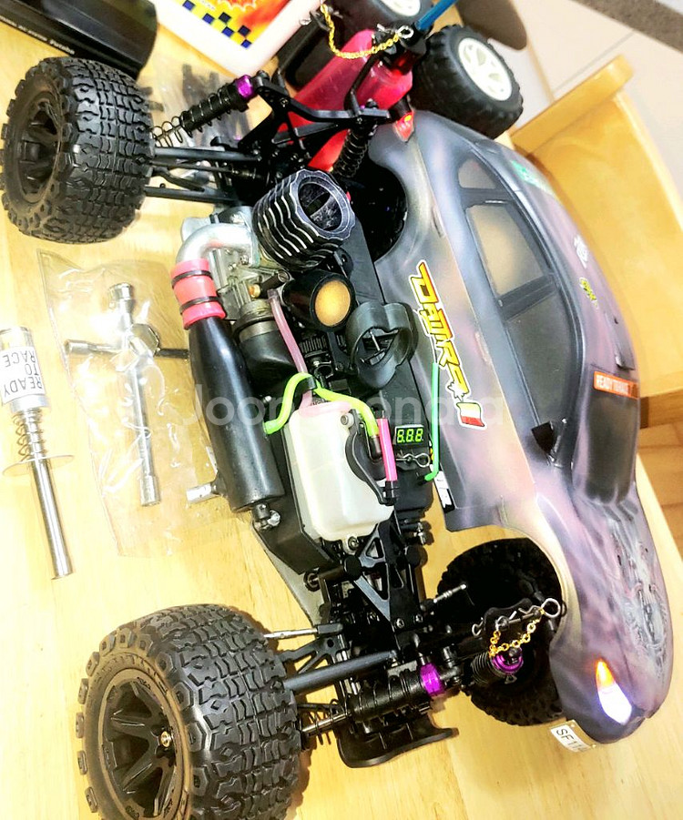각종교신O니트로엔진RC카1:10RT-4GP알씨카4WD셋--9