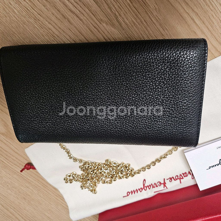 페레가모 간치니 체인 미니백--2