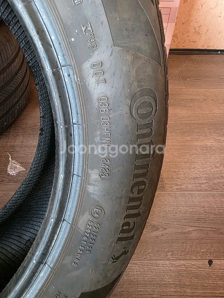 콘티넨탈 크로스컨택 RX 235/55R19 2개--1