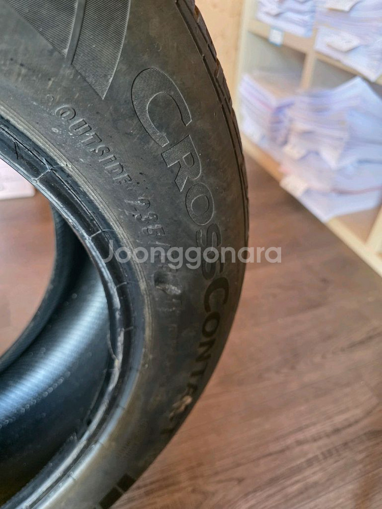 콘티넨탈 크로스컨택 RX 235/55R19 2개--4