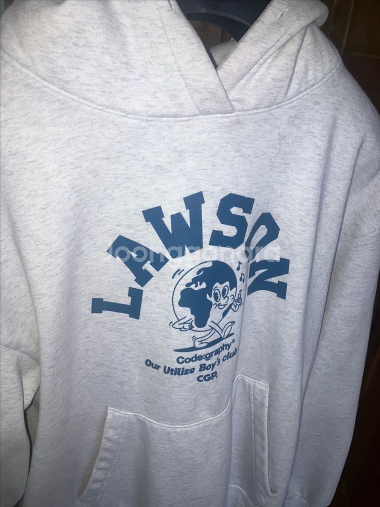 코드그라피 백염 후드티--0