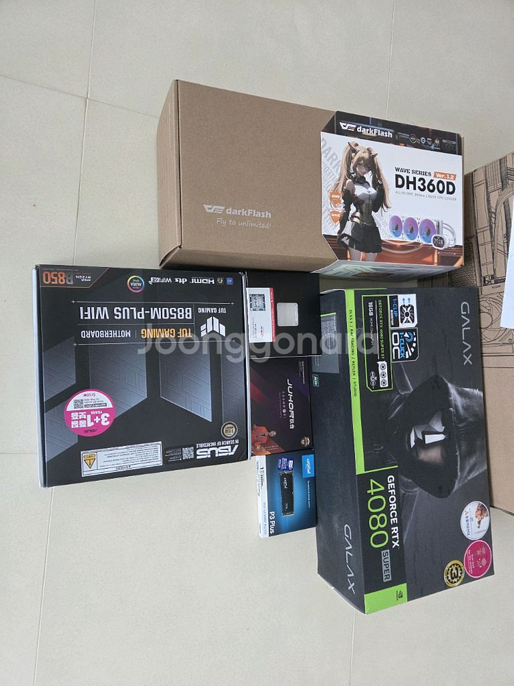 9800x3d, b850m, rtx4080 super--2