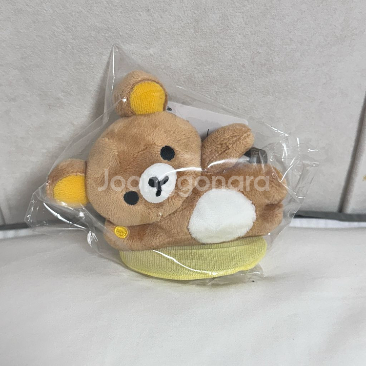 리락쿠마 느긋한 누워있는 어깨 마그넷 마스코트 인형--0