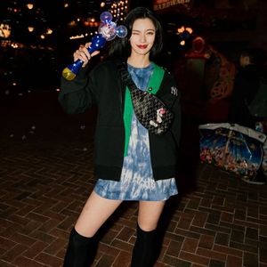 MLB X DISNEY 모노그램 힙색 NY(BLACK)