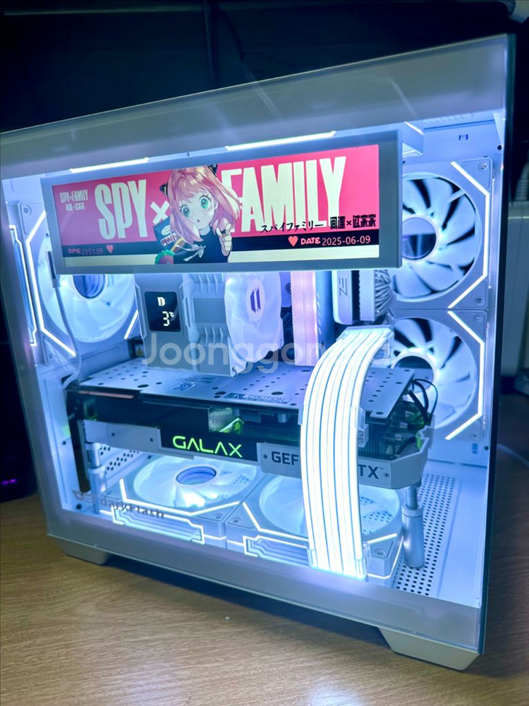 데스크탑 PC 컴퓨터 팝니다. 게이밍·영상편집·화이트--1