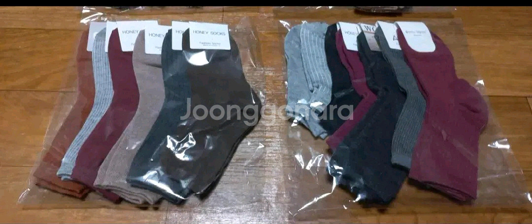 사진1번~3번 38켤레) 여성/남성 골지중장목양말 단목--4