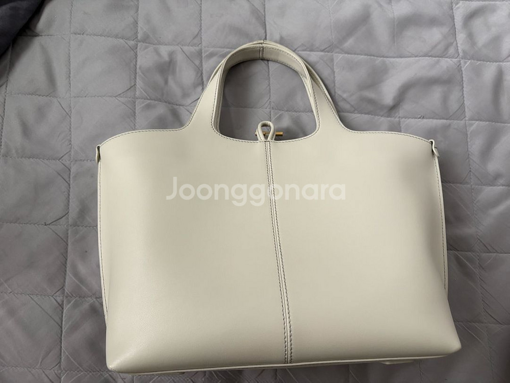 아뜰리에드루멘 파니에 토트백 미스티화이트--1