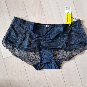 원더브라 시스루 블랙레이스 여성팬티