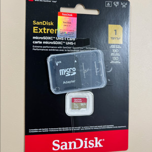 샌디스크 1TB sd카드(1테라)