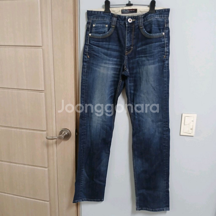 후부 스판 청바지 남성31 인치--0