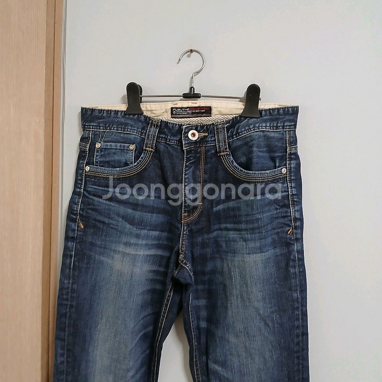 후부 스판 청바지 남성31 인치--3