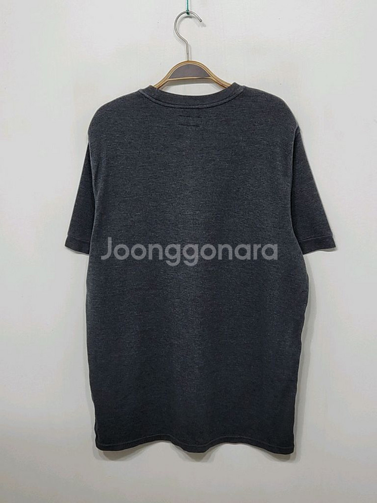 (XL) 랄프로렌 폴로 반팔티 차콜 와플패턴 티셔츠--5
