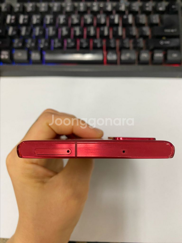 KT 갤럭시노트20 레드 외관깔끔 256G--4