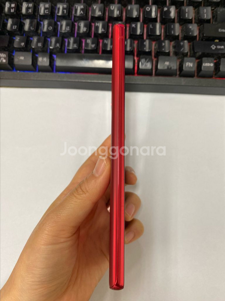 KT 갤럭시노트20 레드 외관깔끔 256G--5