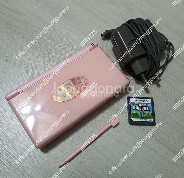 닌텐도 ds lite 게임기와 슈퍼마리오 브라더스ds팩--0