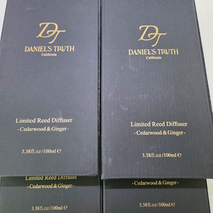 다니엘트루스 디퓨저 100ml 새상품 시더우드&진저4병