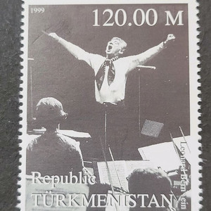 1999년 미국 필하모닉오케스트라 지휘자 레오나도 번스
