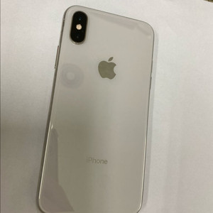아이폰XS 실버 액정SS급 256G 배터리100